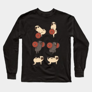 Butt Lift with The Pug Long Sleeve T-Shirt